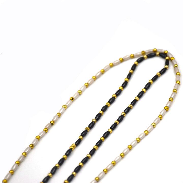 Elegant Beaded Eyewear Chain Bowlift