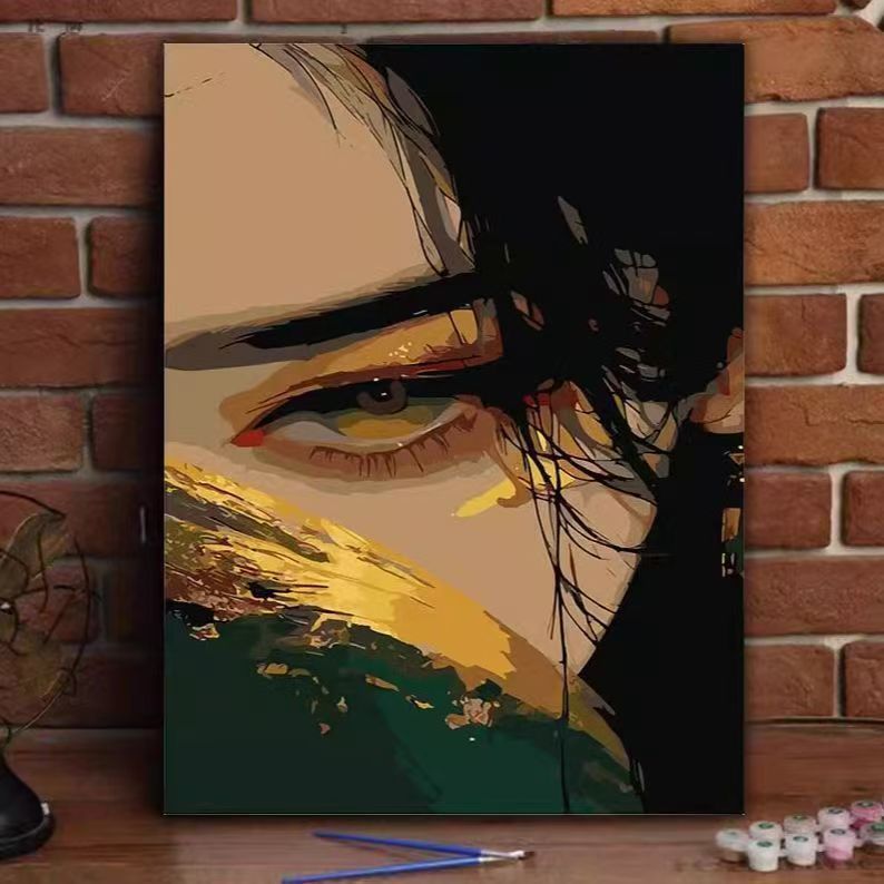 Artistic Portrait Canvas Artwork Bowlift
