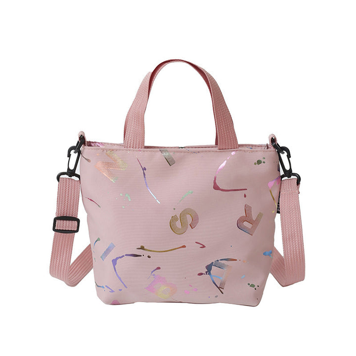WoArtistic Patterned Mini Tote Bag Bowlift