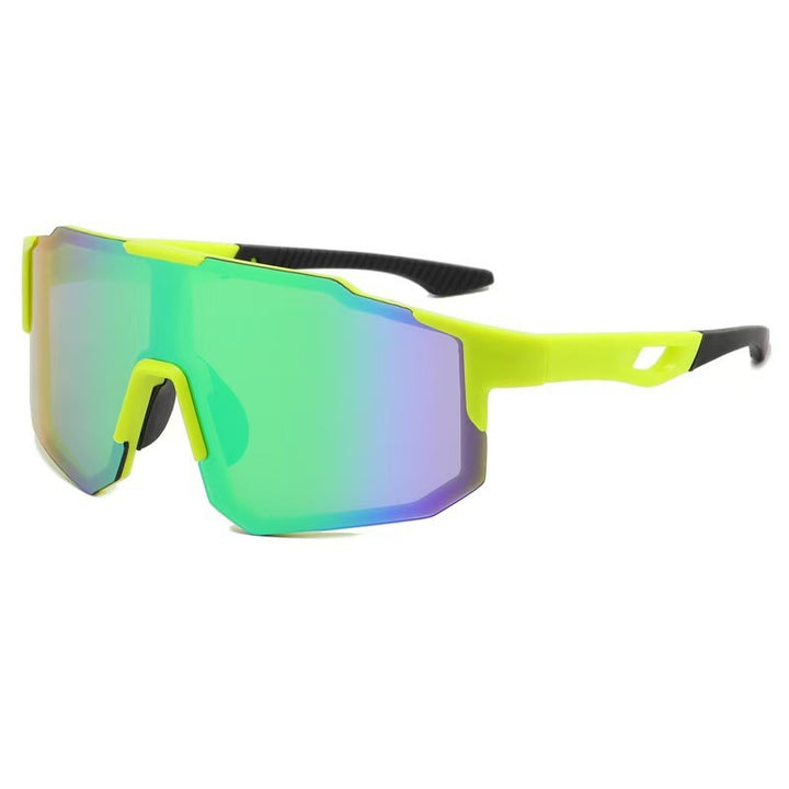 Unisex nan sporty bicycle sunglasses with a one-piece visor, UV protection and non-slip nose pads Bowlift