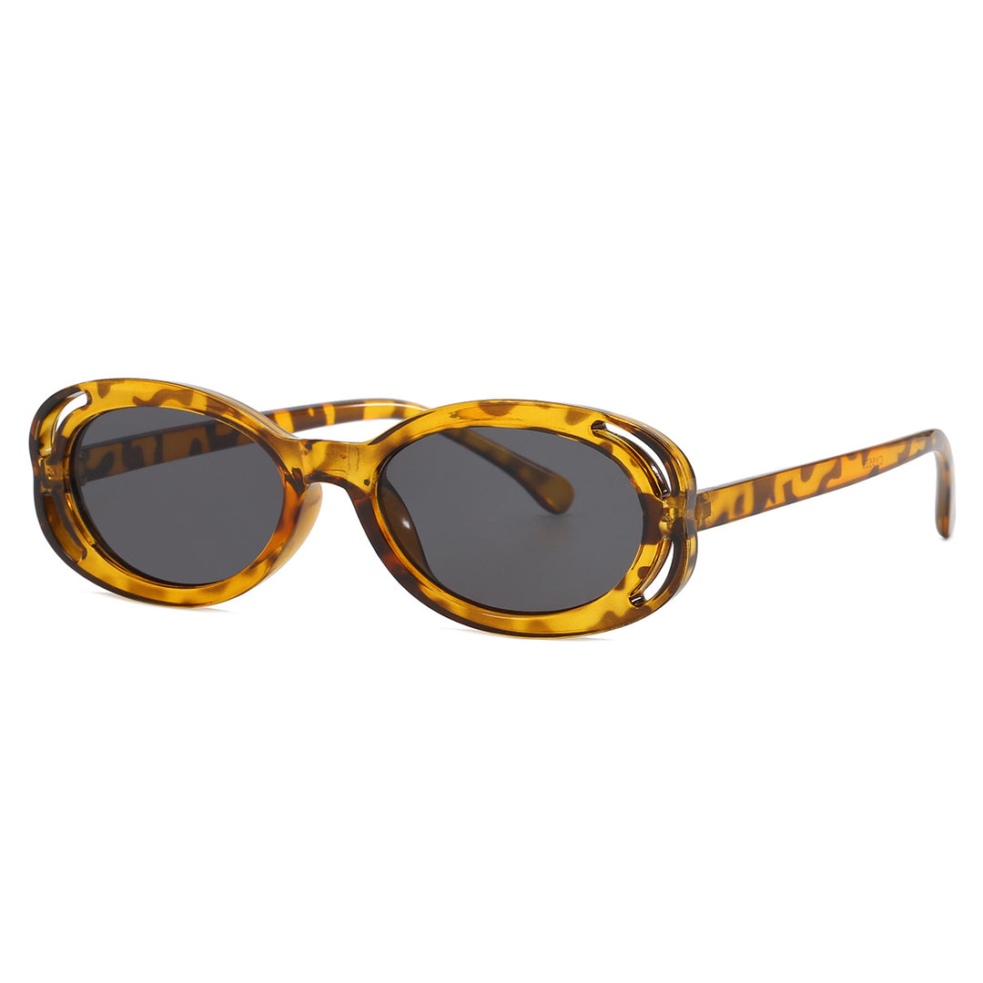 Women's fashionable sunglasses with exotic pattern Bowlift