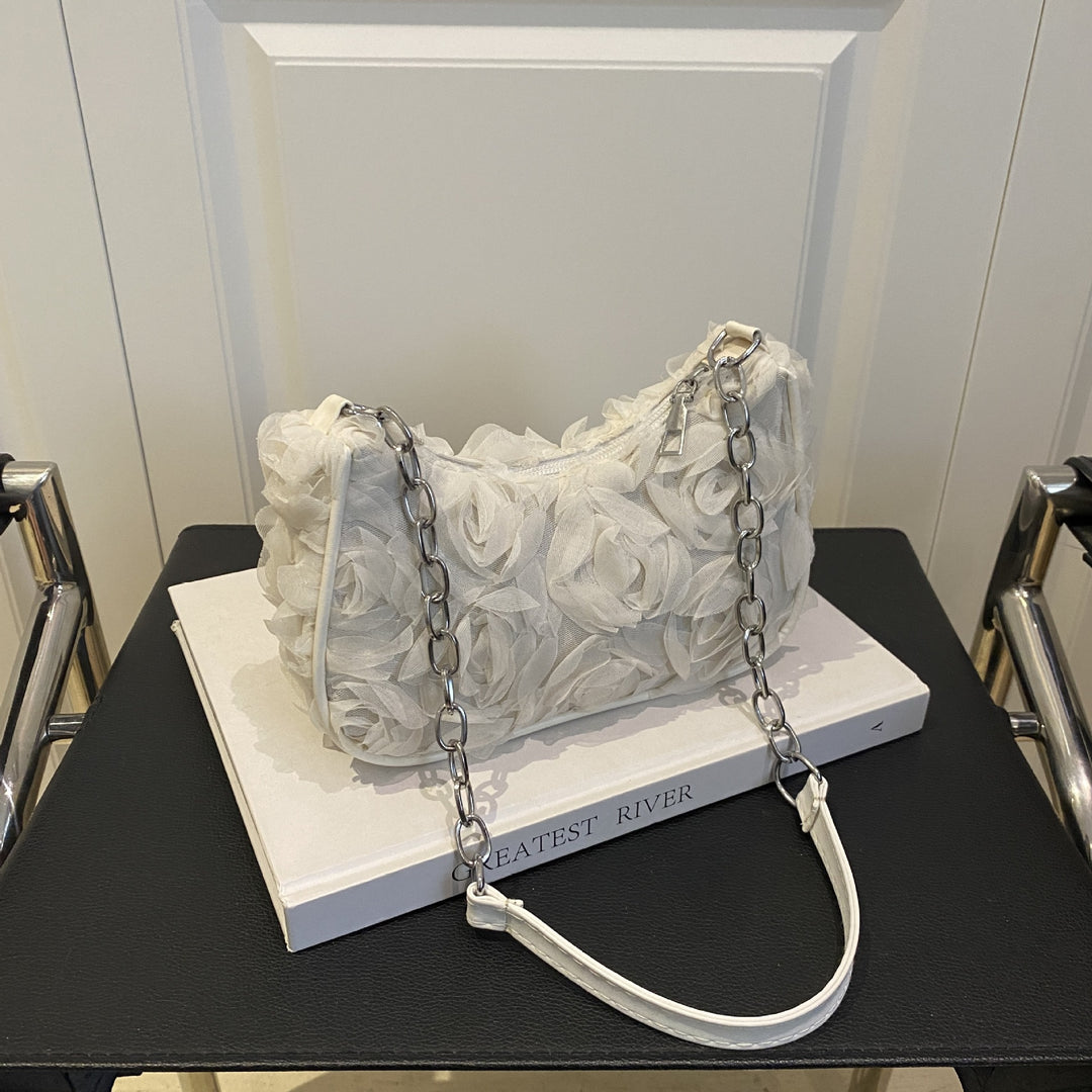 Floral Embellished Handbag Bowlift