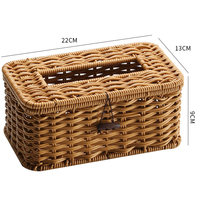 Decorative Handwoven Storage Box Bowlift