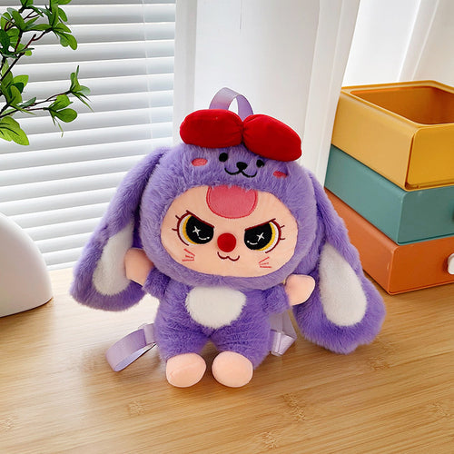 Plush Bunny Backpack