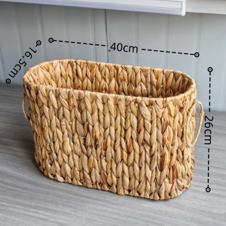 Handcrafted Woven Storage Basket Bowlift