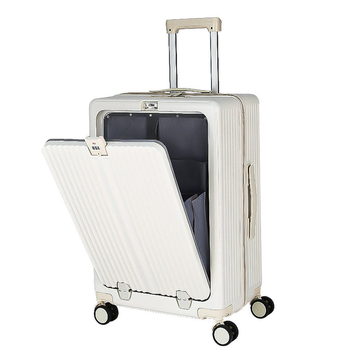 Sleek Hard-Shell Rolling Suitcase
