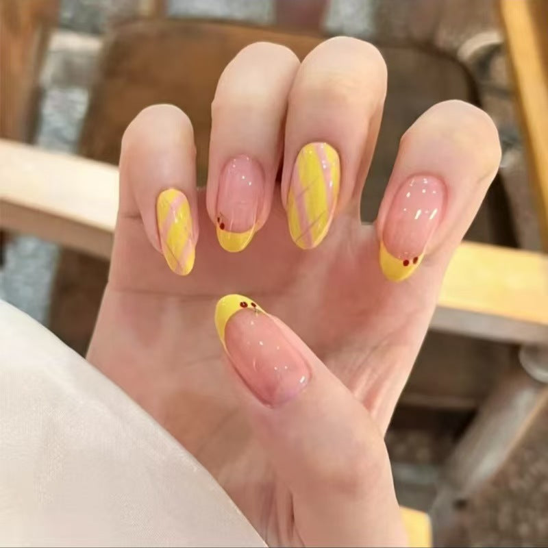Glamorous artificial nails with starry sky design Bowlift