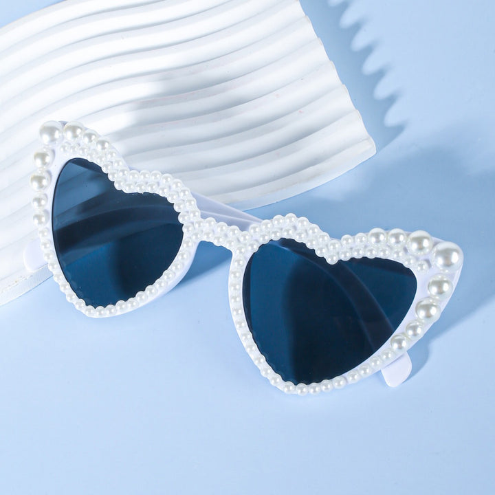 Heart-Shaped Bridal Sunglasses Bowlift