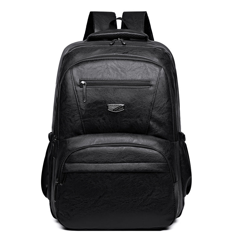 Premium Leather Business Backpack