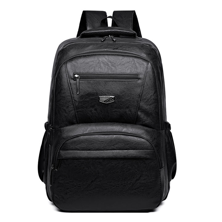 Premium Leather Business Backpack