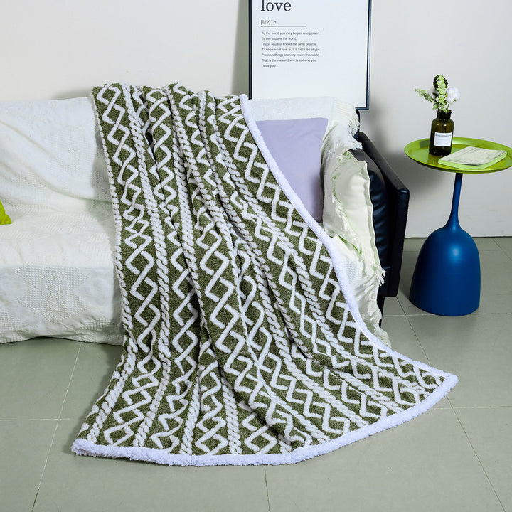 Women's Cozy and Soft Blanket with Unique Pattern Bowlift