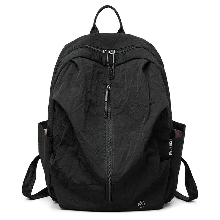 Crinkle Texture Adventure Backpack Bowlift
