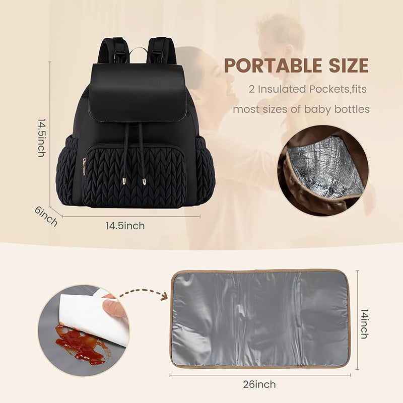 Stylish backpack with padded back and versatile compartments Bowlift