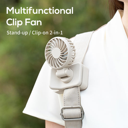 Unisex Compact Clip-On Personal Fan Bowlift