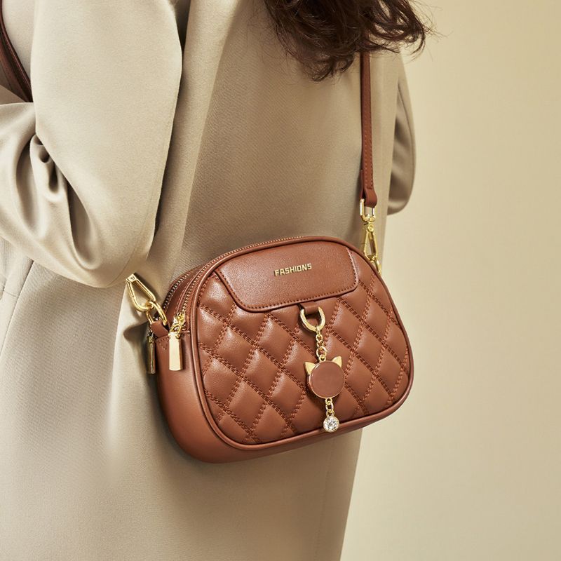 Quilted Mini Crossbody Bag Bowlift