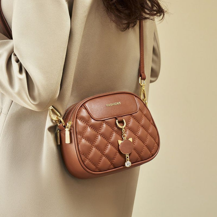 Quilted Mini Crossbody Bag Bowlift