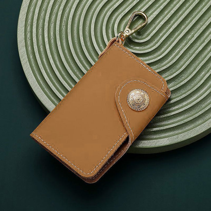 Chic Mini Wallet with Keychain Bowlift