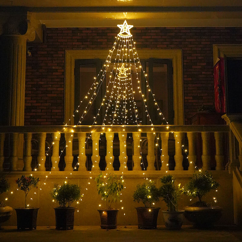 BowLift | Star Waterfall Light Christmas Meteor Lights LED String Lights