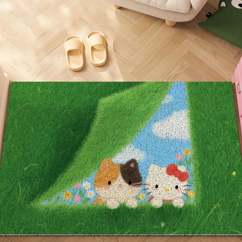 Cartoon Cat Area Rug