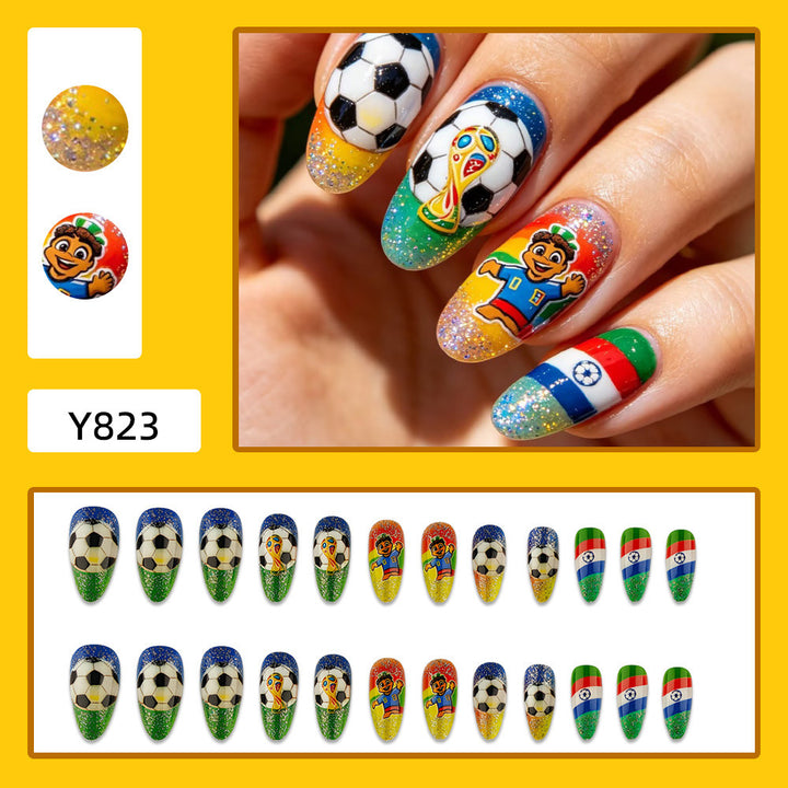 Creative Sporty Nail Art Bowlift