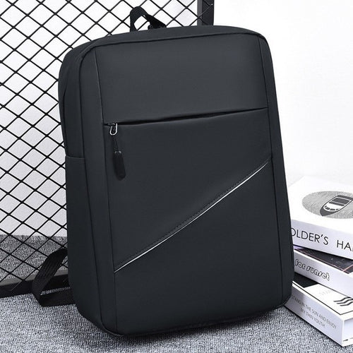 Sleek Minimalist Nylon Backpack Bowlift