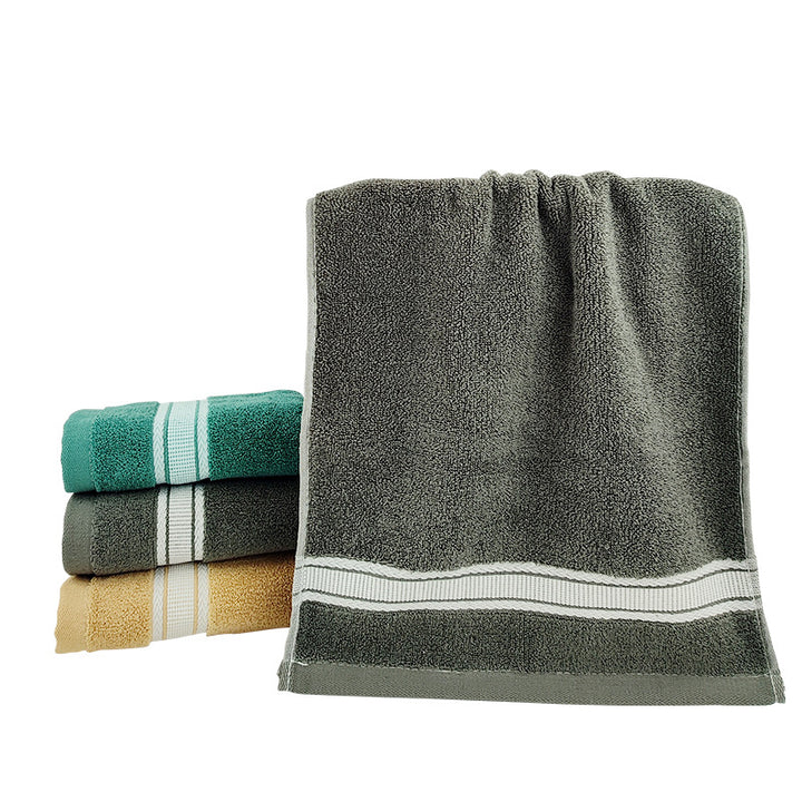 High-Quality Terry Bath Towel With Elegant Border Bowlift