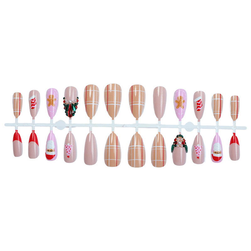 Festive Themed Press-On Nail Art Collection Bowlift
