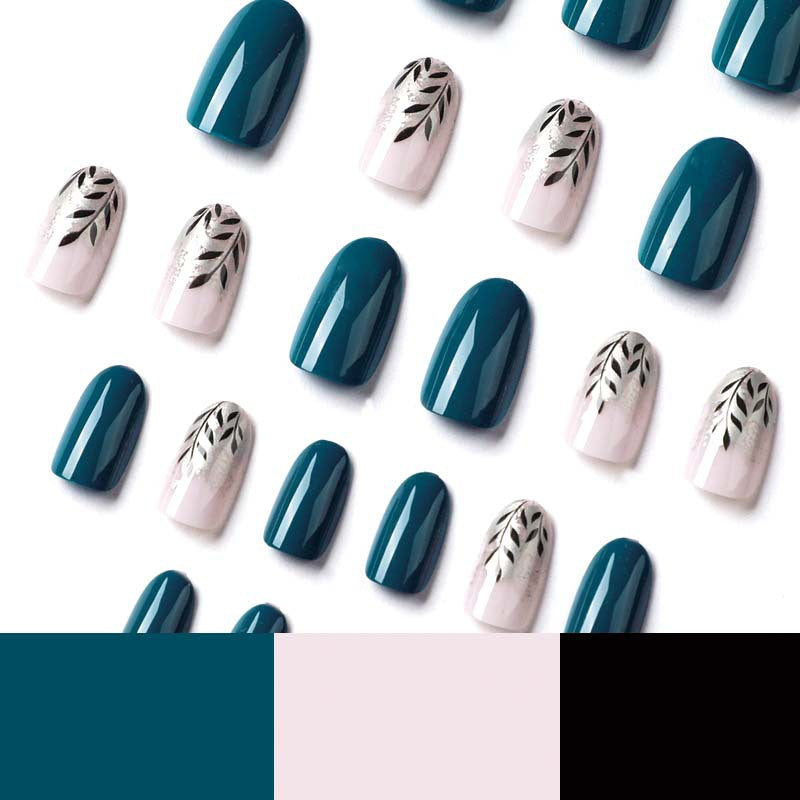 Elegant Nail Art with Floral Accent and Metallic Details Bowlift