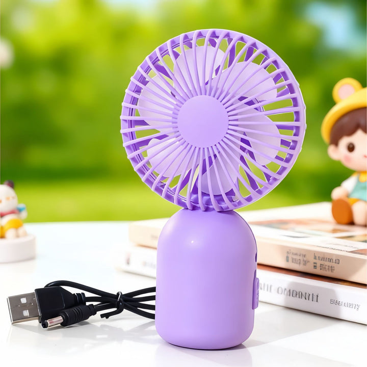 Unisex handheld fan in playful design Bowlift