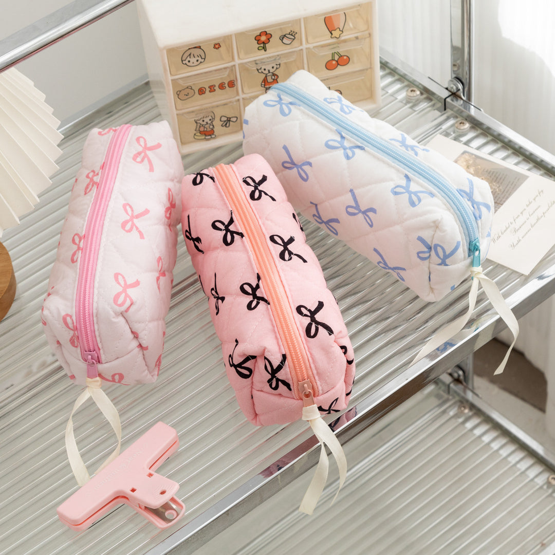 Quilted Scissors Print Pencil Case Bowlift