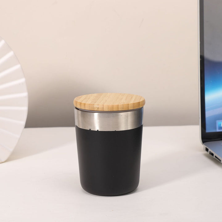 Women's Insulated Coffee Mug with Bamboo Lid Bowlift