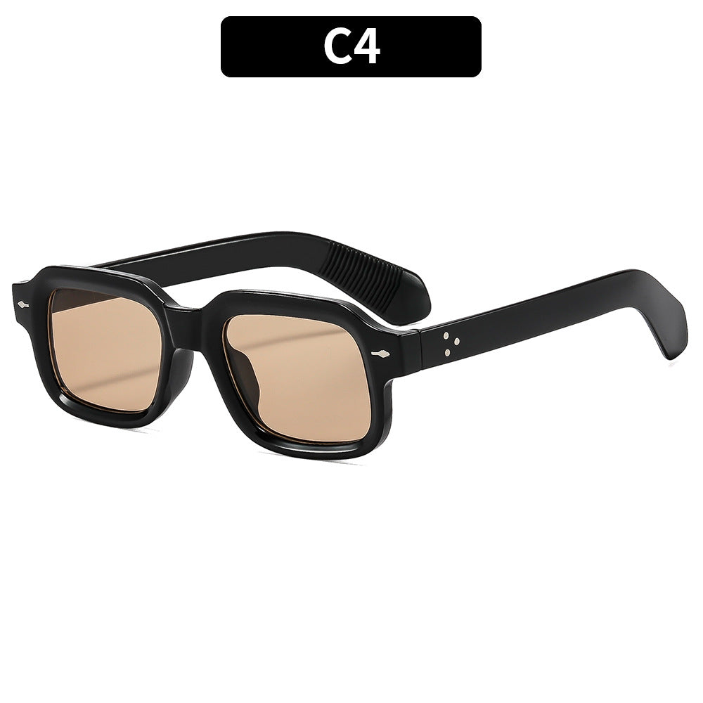 Trendy Square Frame Sunglasses