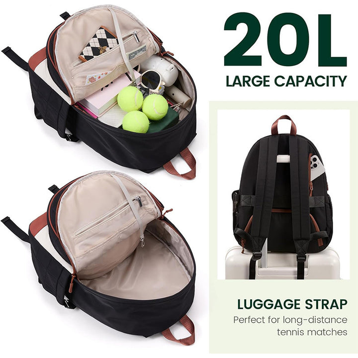 Tennis Racquet Backpack Bowlift