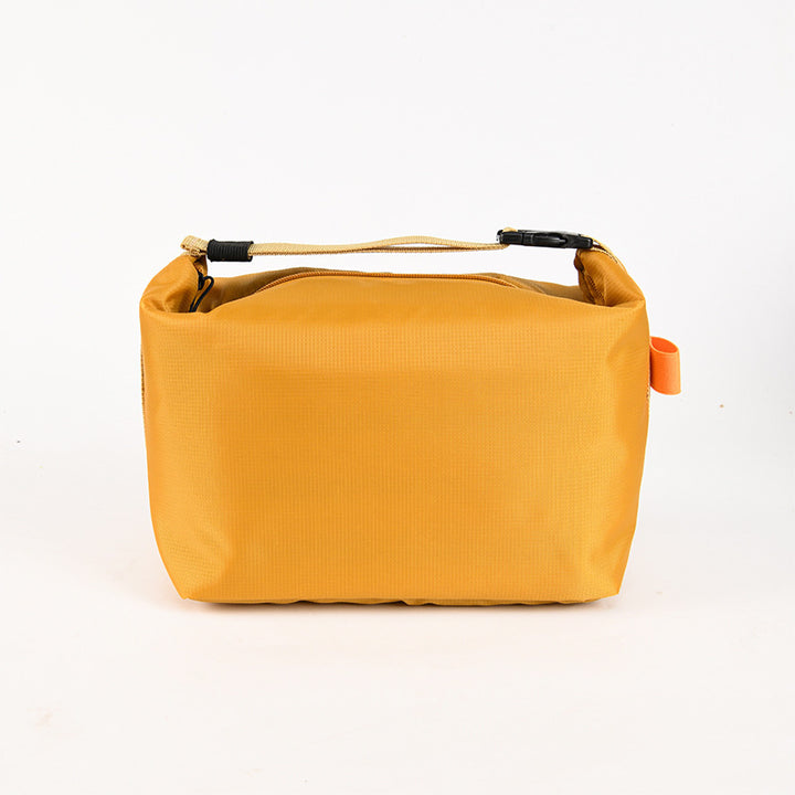 Compact Roll-Top Travel Toiletry Organizer Pouch Bowlift