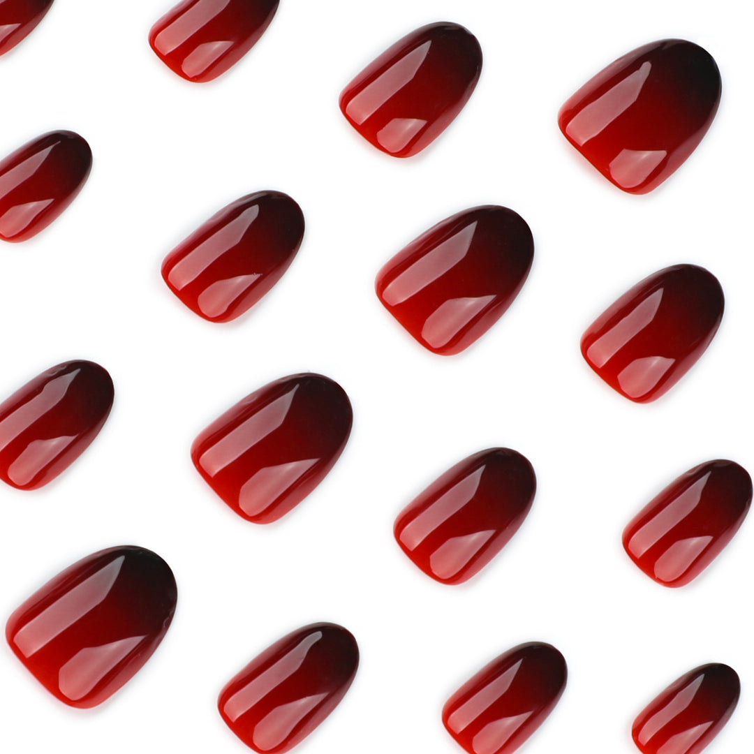 Artificial Nail Art with Elegant Ombre Effect Bowlift