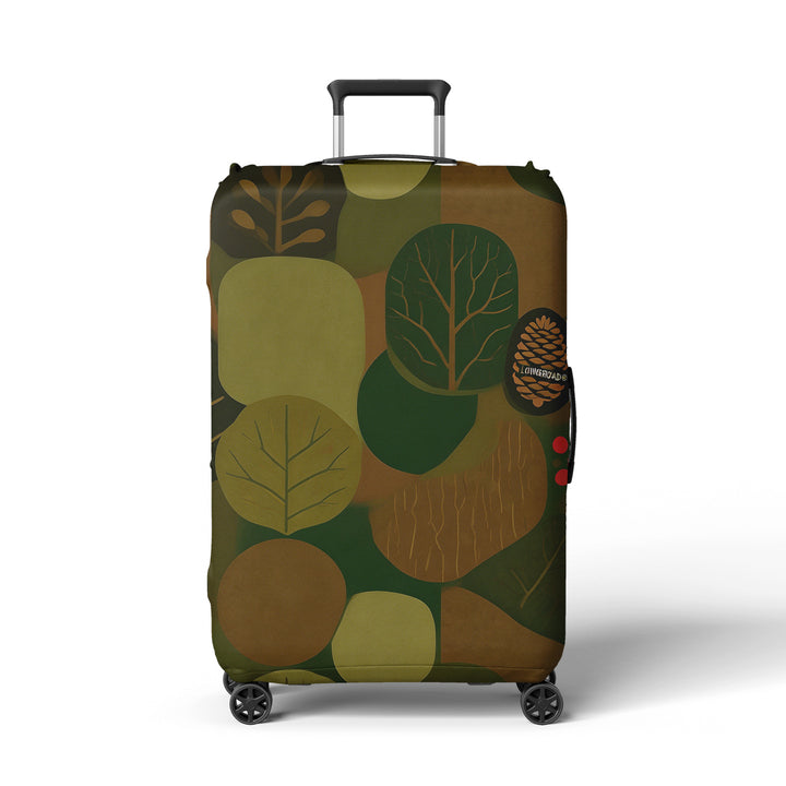Women's suitcase cover with modern graphic design Bowlift