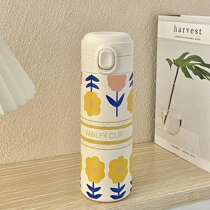Women Insulated Drinking Bottle with Versatile Design Bowlift