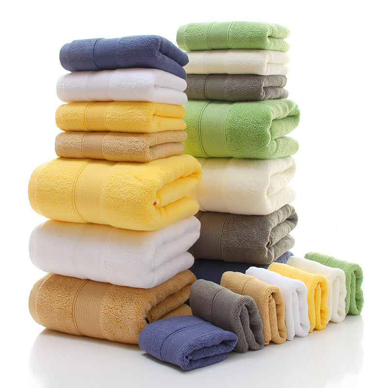 Terry Towel Set With Luxurious Comfort Bowlift