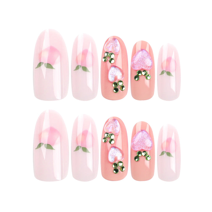 Artistic Nail Art with Fruit and Glitter Designs Bowlift