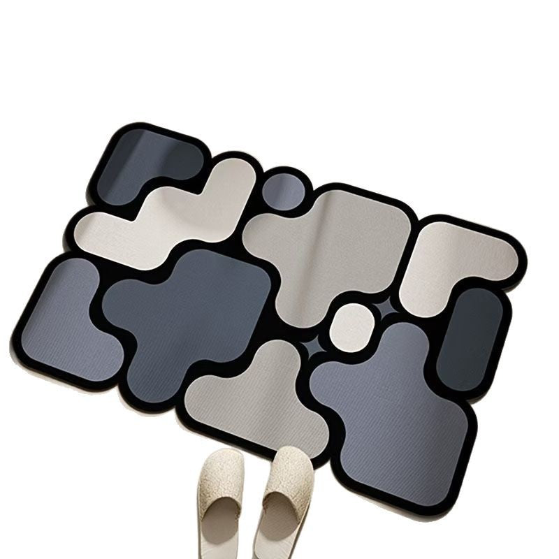 Modern Abstract Floor Mat Bowlift