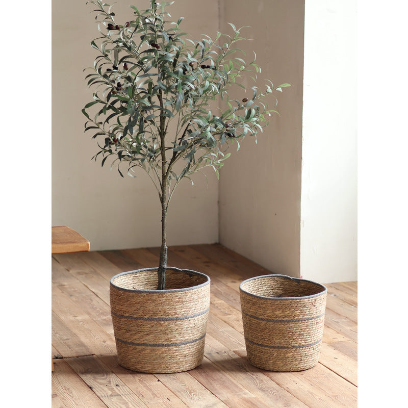 Handwoven decorative basket Bowlift