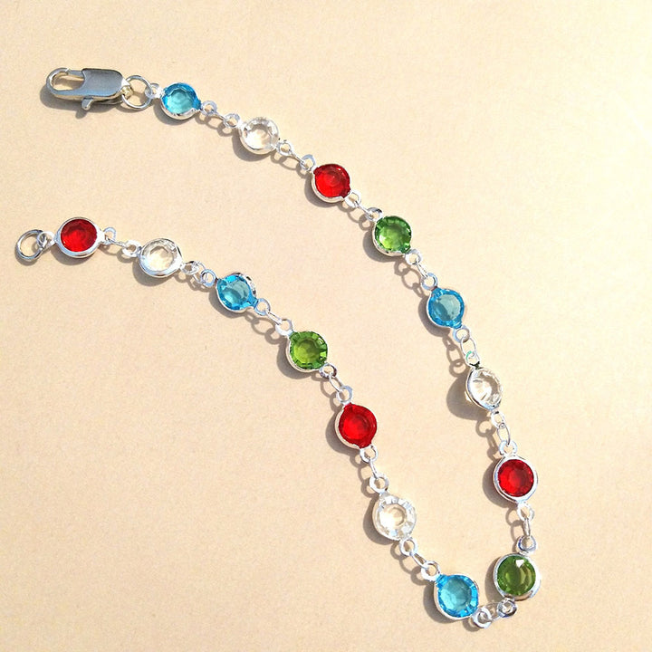 Multi-Color Gemstone Bracelet Bowlift