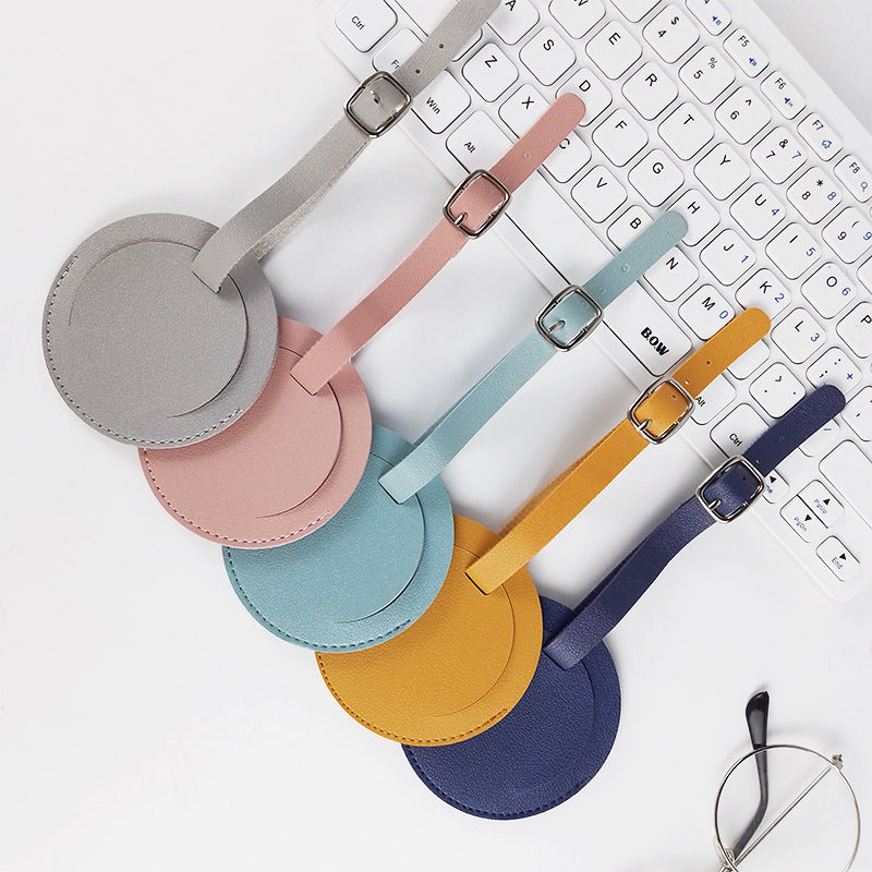 Customizable Round Luggage Tag Bowlift