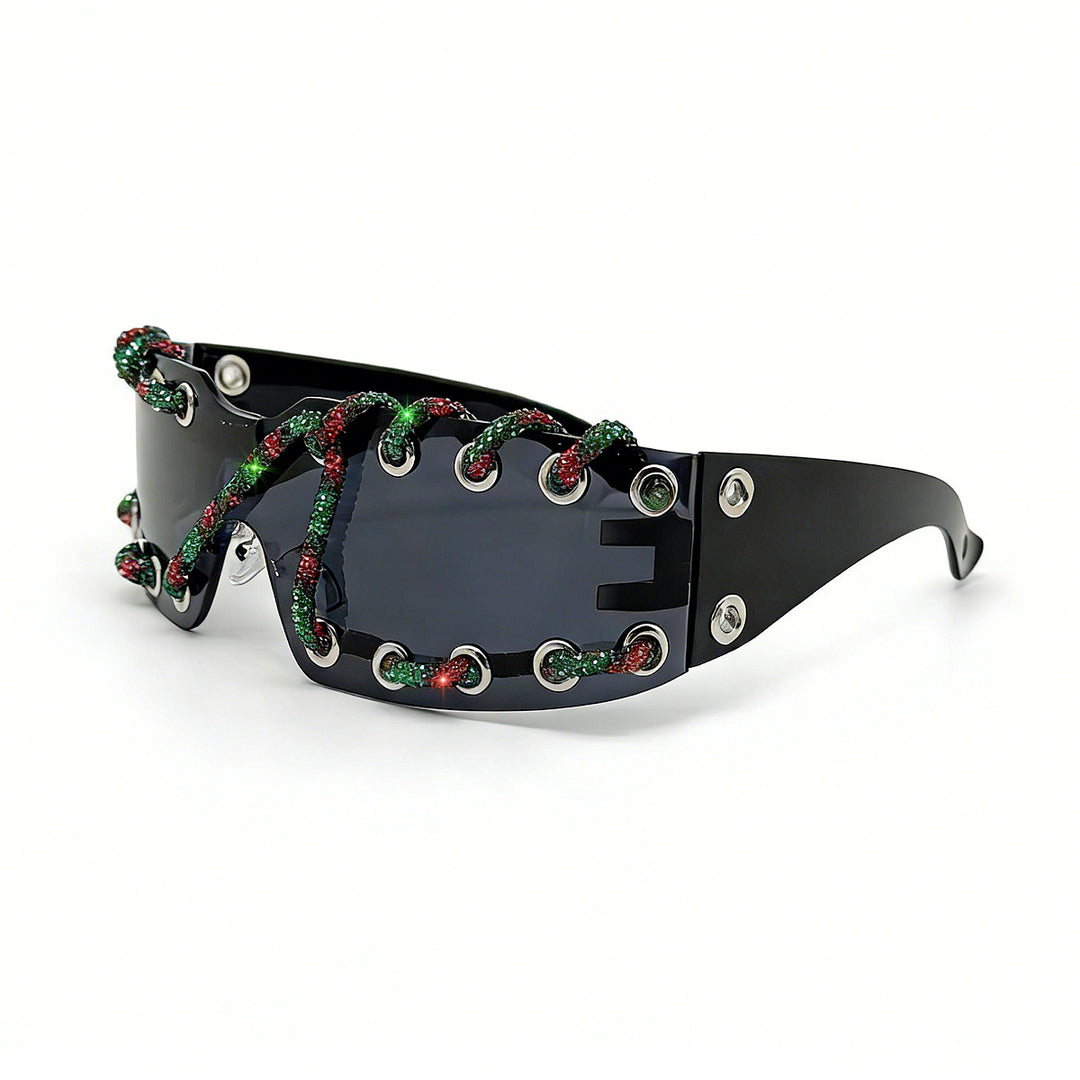 Women's sunglasses with unique lacing design Bowlift