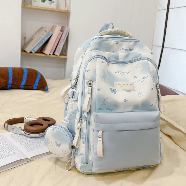 Multi-Functional Graphic Backpack Bowlift