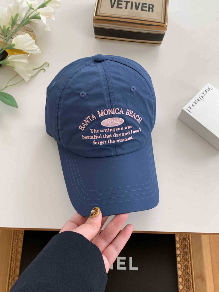 Women's Casual Embroidered Cap Bowlift