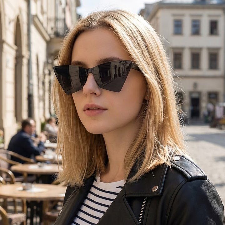 Women's Fashion Transparent Sunglasses Bowlift