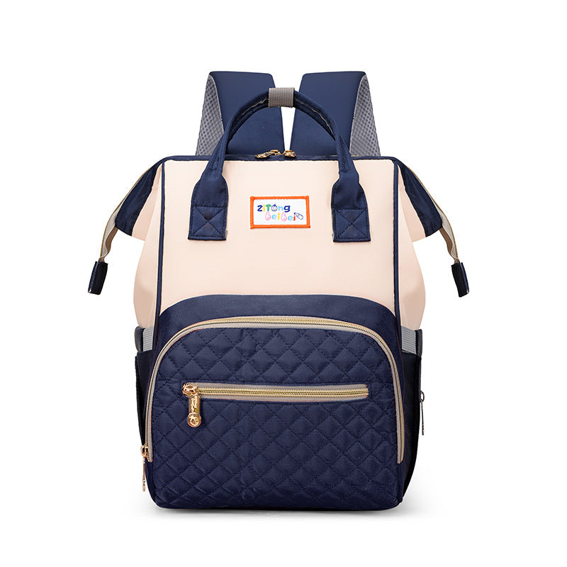 Multi-Functional Quilted Backpack