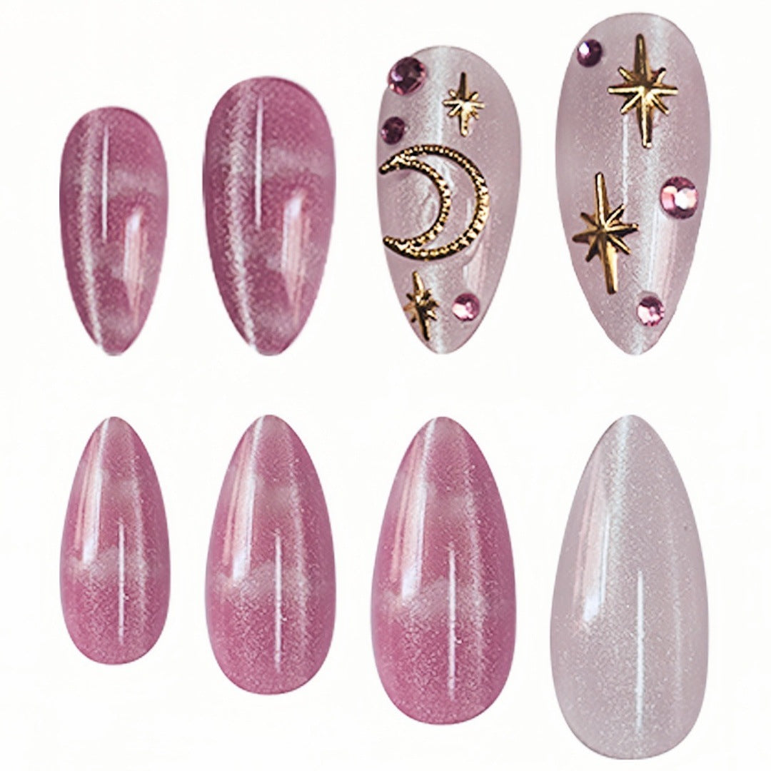 Decorative Thematic Press-On Nail Art Extensions Bowlift