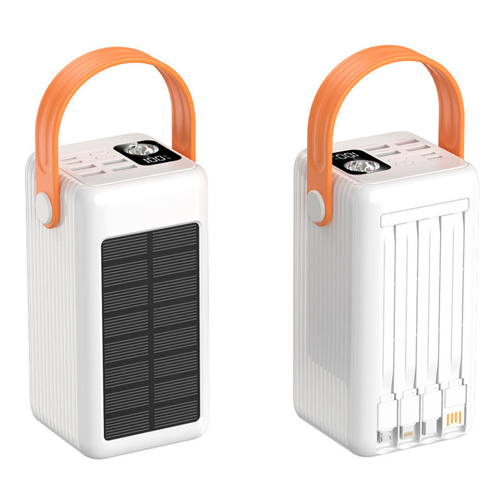 Portable solar charger with versatile functions Bowlift